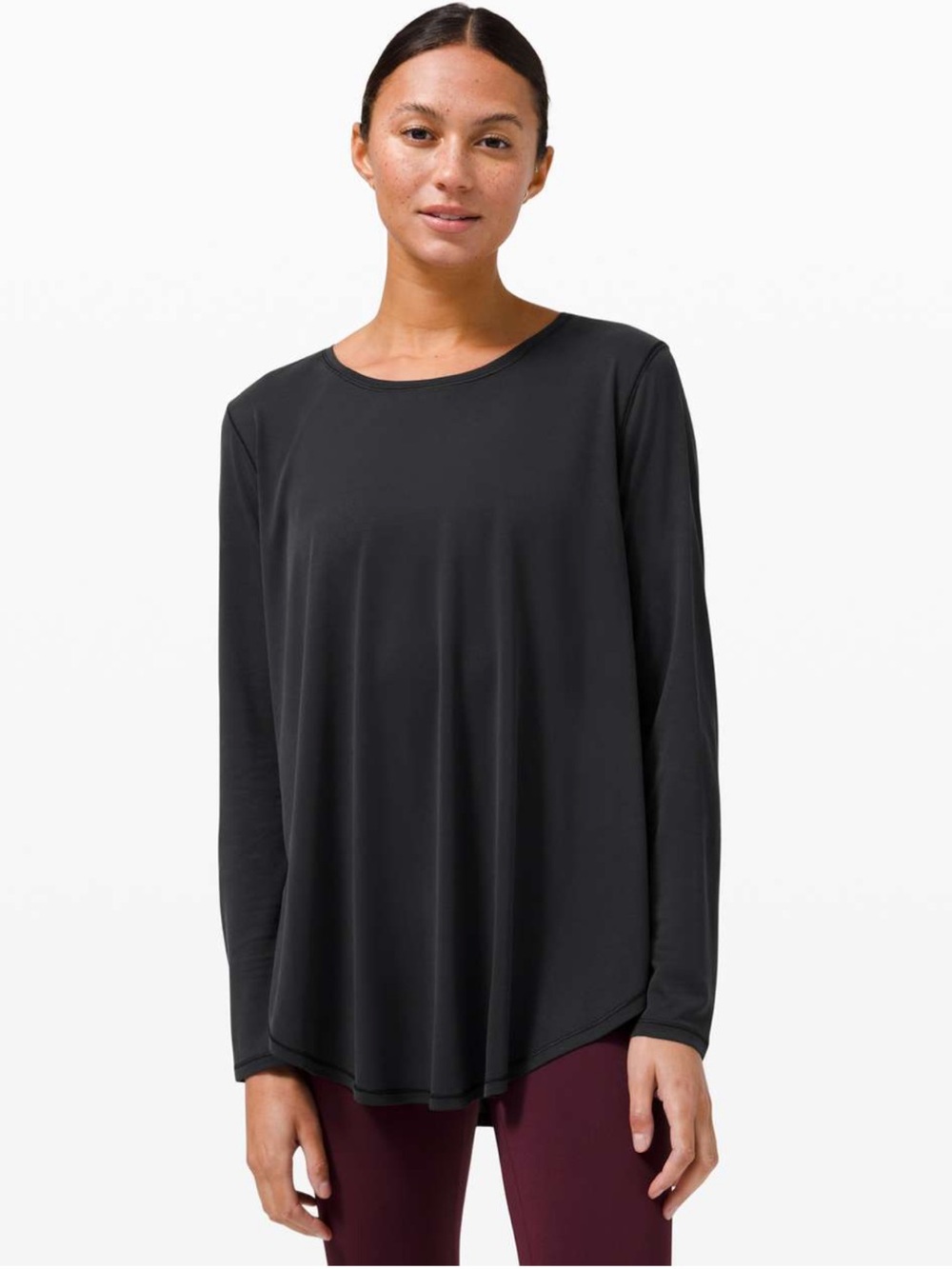 Lululemon Draped Bum Covering Long Sleeve